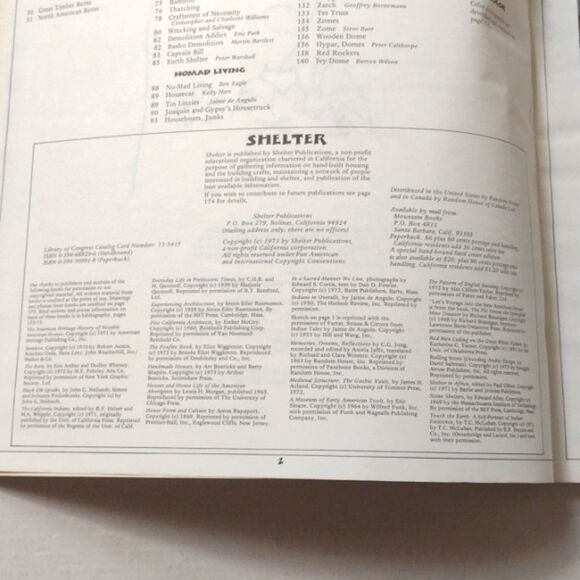 Shelter Softcover Book by Shelter Publications 1973 - Picture 6 of 6